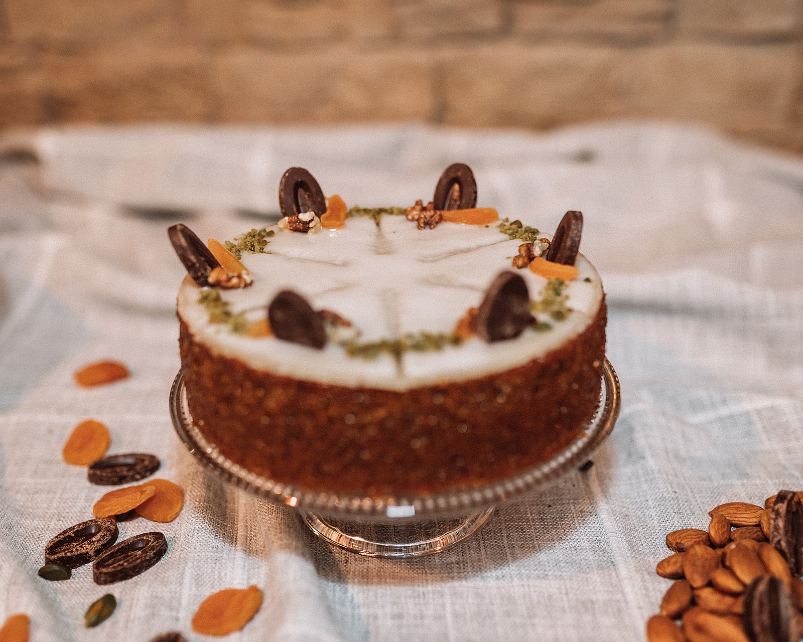 Carrot cake without dairy products
